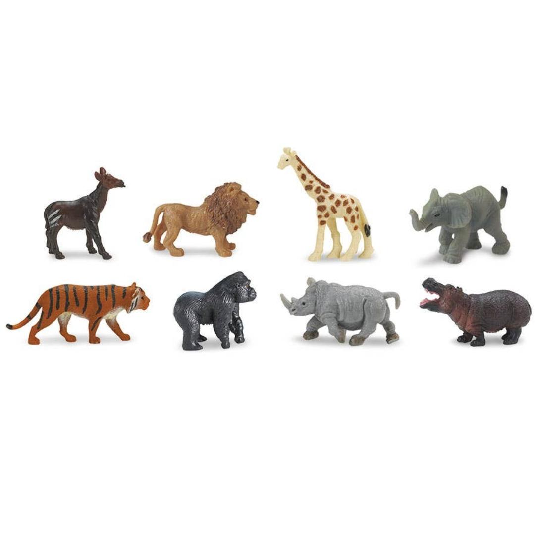 Wild Fun Pack - Good Luck Minis - Hand Painted Collectibles - Safari Ltd 346322