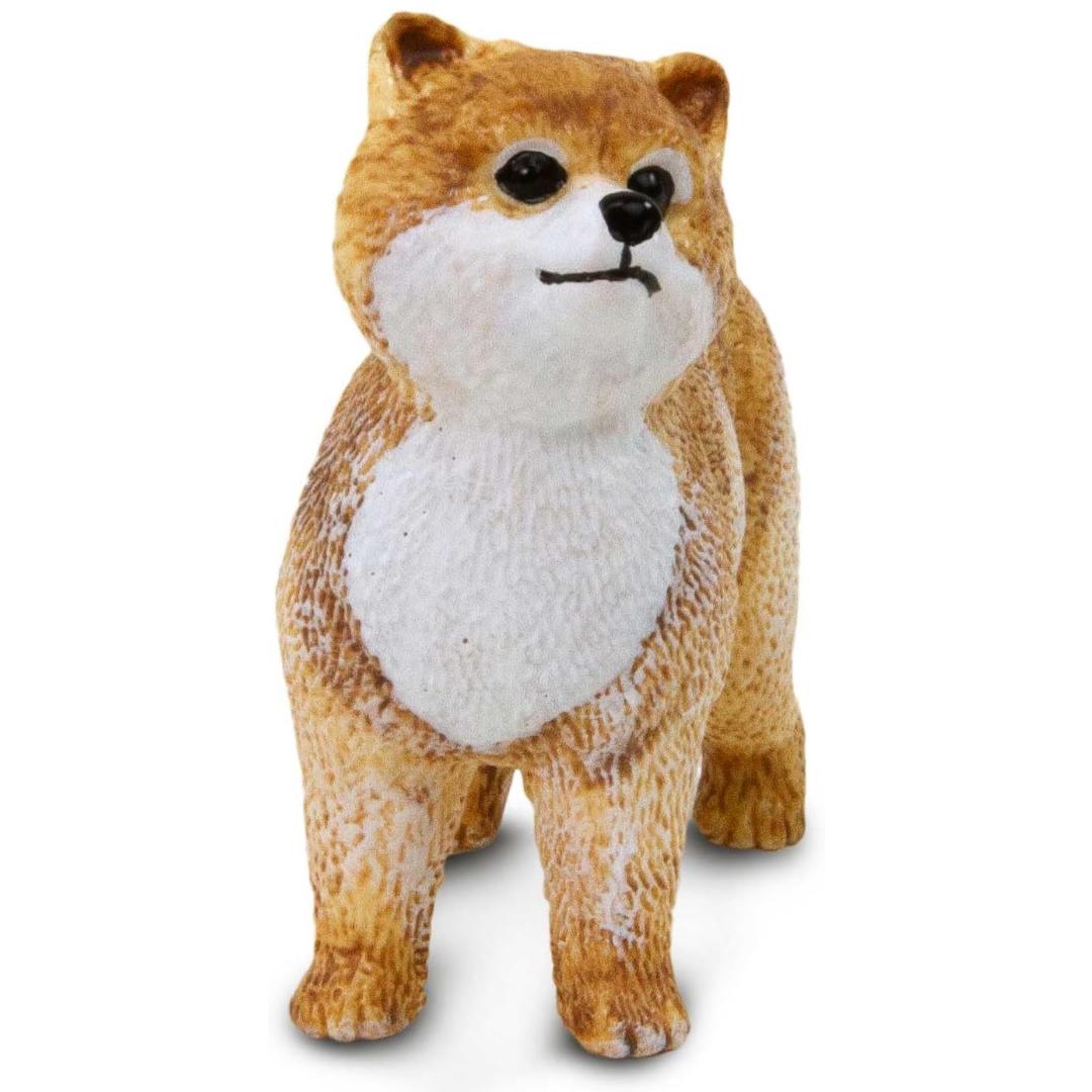 Pomeranian Dog Figure - Hand Painted & Collectible Toy - Safari Ltd 100711