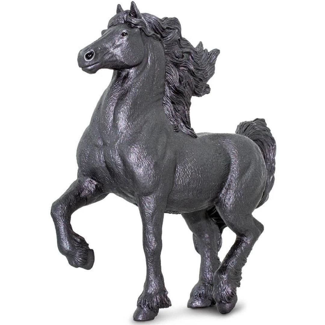 Friesian Mare Horse Figure - Hand Painted & Collectible Toy - Safari Ltd 152805