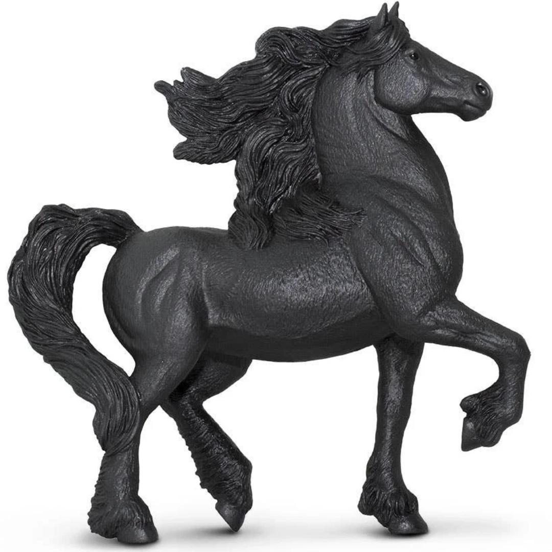 Friesian Mare Horse Figure - Hand Painted & Collectible Toy - Safari Ltd 152805