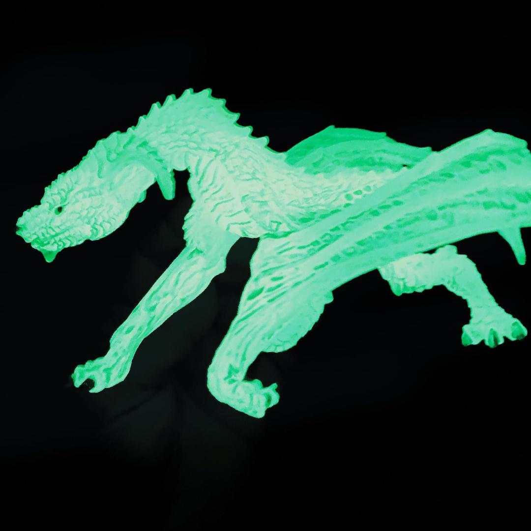 Glow-in-the-Dark Cave Dragon Figure - Hand Painted & Collectible Toy - Safari Ltd 106789