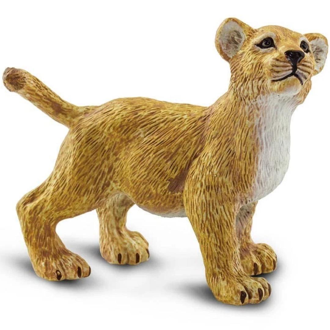 Lion Cub Figure - Hand Painted & Collectible Toy - Safari Ltd 100415