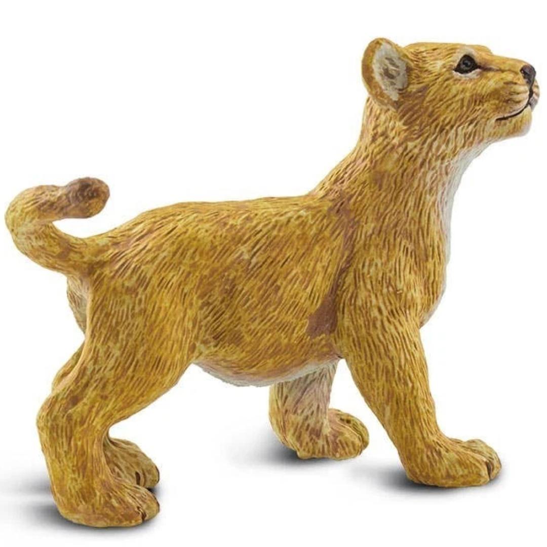 Lion Cub Figure - Hand Painted & Collectible Toy - Safari Ltd 100415
