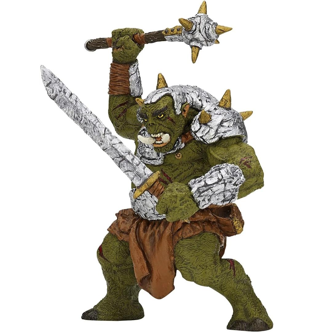 Giant Ork with Saber - Hand Painted & Collectible Fantasy Toy - Papo 38996