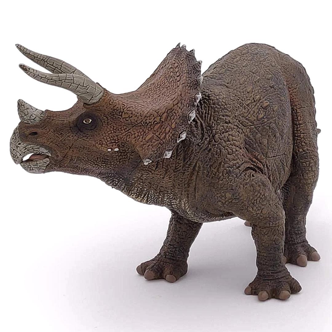 Triceratops Dinosaur Figure - Hand Painted & Collectible Toy - Papo 55002
