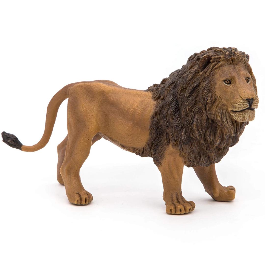 Lion Animal Figure - Hand Painted & Collectible Toy - Papo 50040