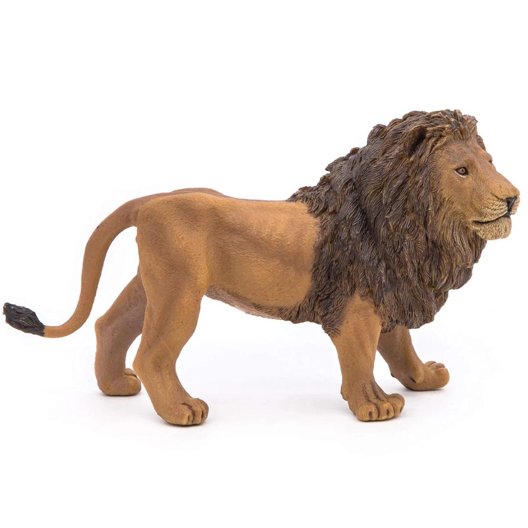 Lion Animal Figure - Hand Painted & Collectible Toy - Papo 50040