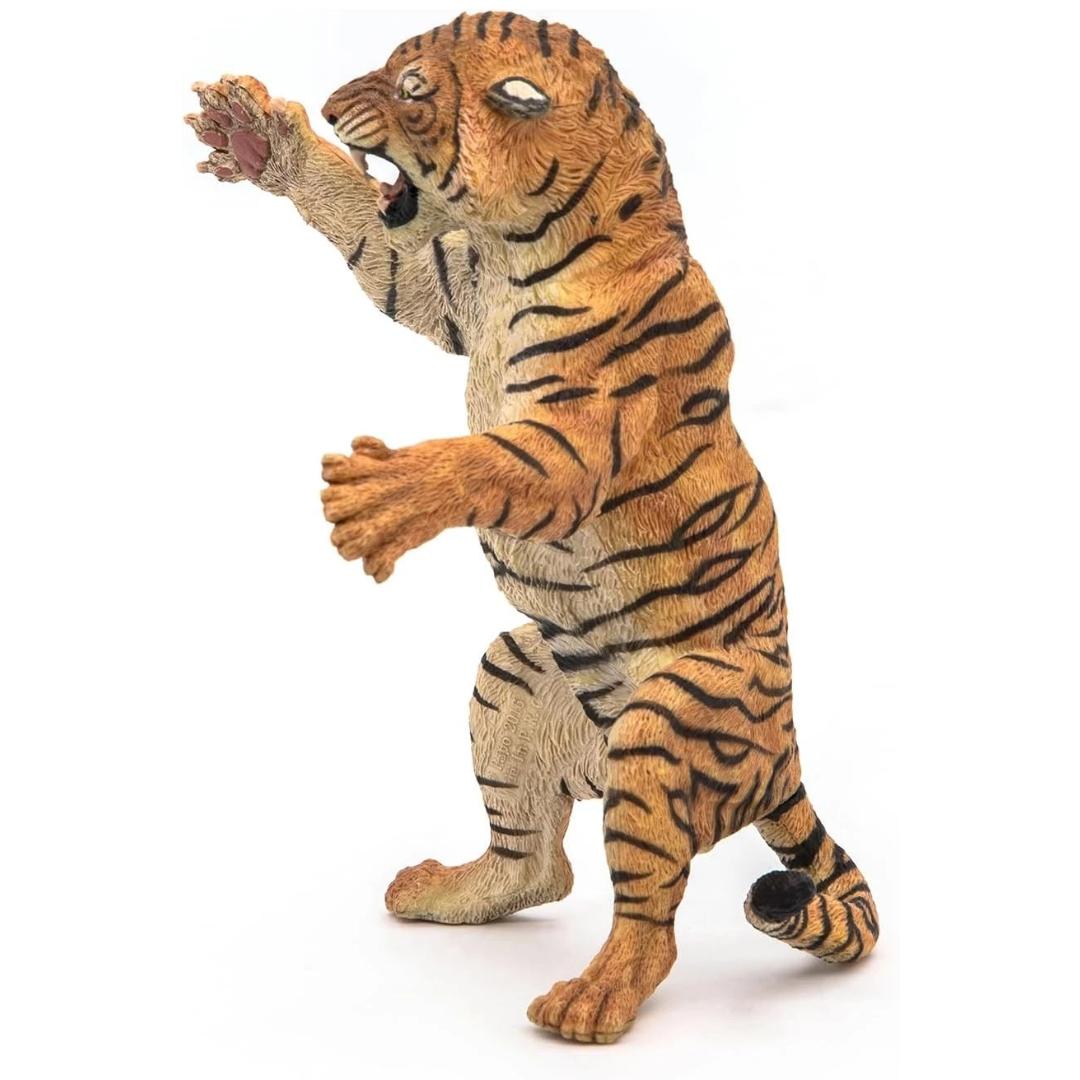 Standing Tiger Animal Figure - Hand Painted & Collectible Toy - Papo 50208
