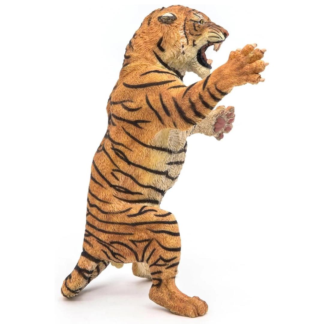 Standing Tiger Animal Figure - Hand Painted & Collectible Toy - Papo 50208