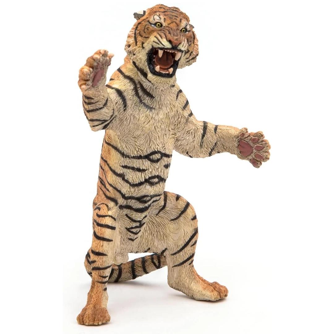 Standing Tiger Animal Figure - Hand Painted & Collectible Toy - Papo 50208