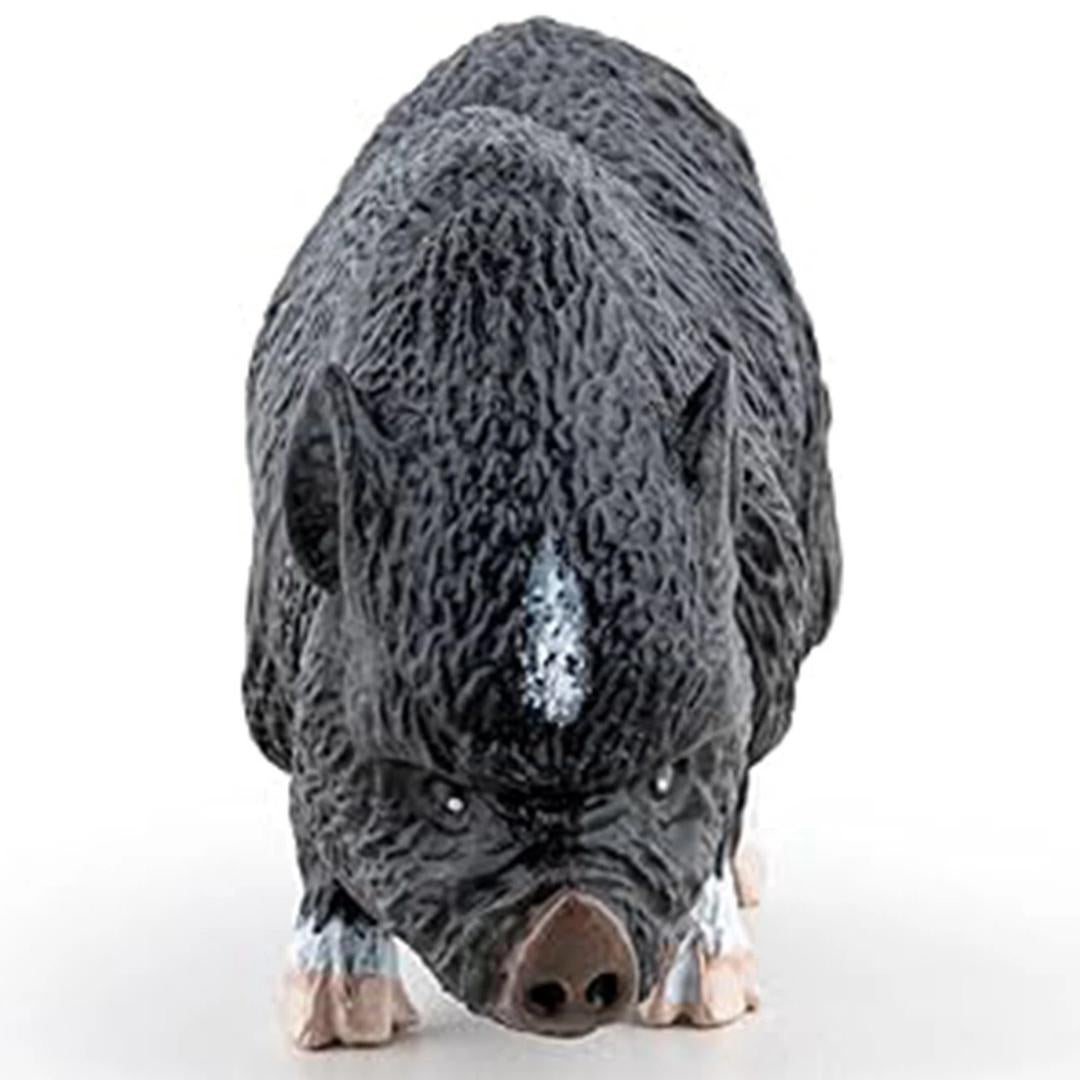 Vietnamese Pot Bellied Pig Farm Figure - Hand Painted & Collectible Toy - Papo 51190