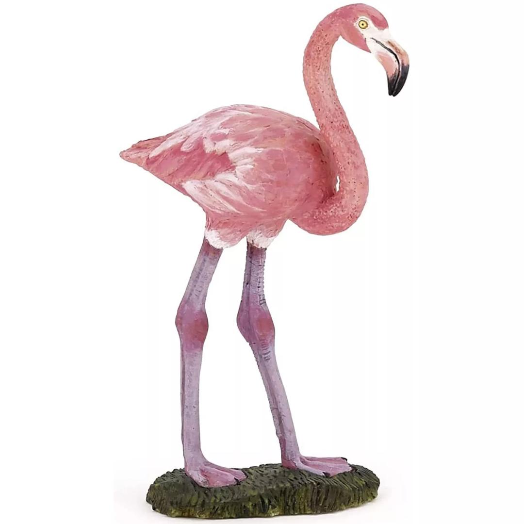 Greater Flamingo Bird Figure - Hand Painted & Collectible Toy - Papo 50187