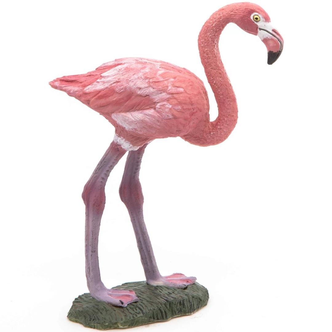 Greater Flamingo Bird Figure - Hand Painted & Collectible Toy - Papo 50187