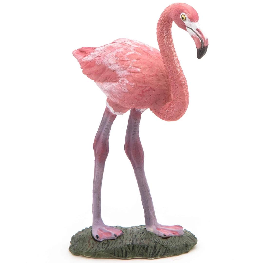 Greater Flamingo Bird Figure - Hand Painted & Collectible Toy - Papo 50187
