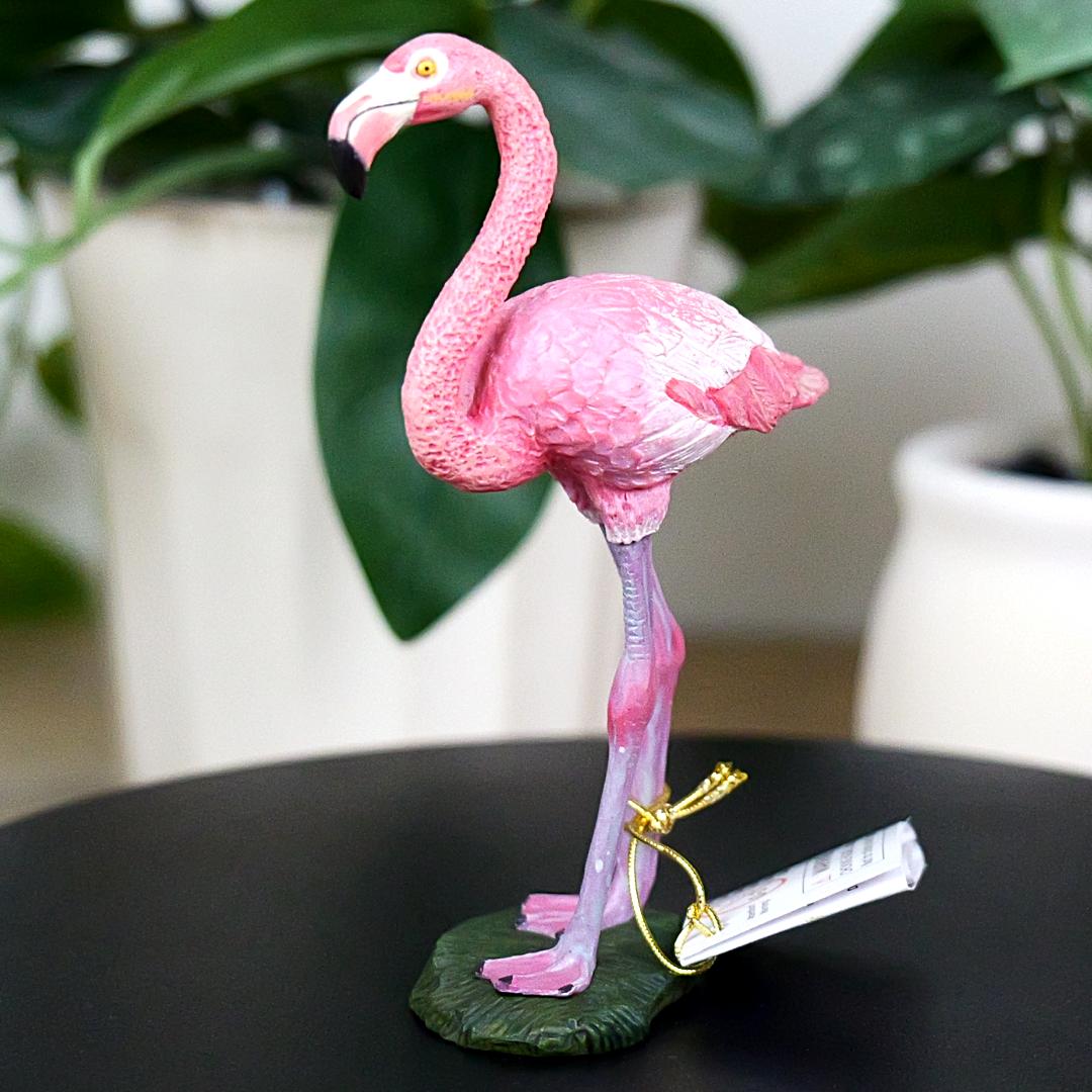 Greater Flamingo Bird Figure - Hand Painted & Collectible Toy - Papo 50187