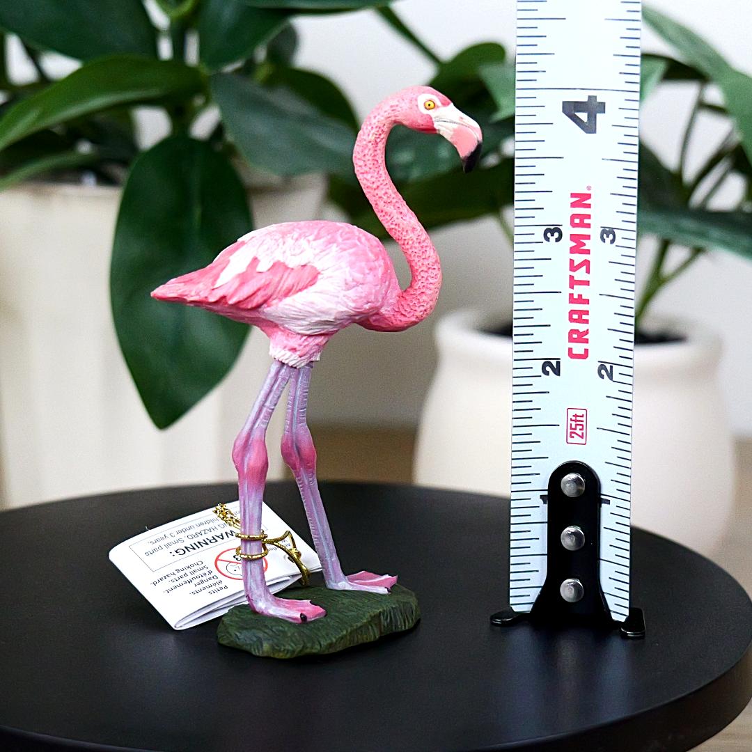 Greater Flamingo Bird Figure - Hand Painted & Collectible Toy - Papo 50187