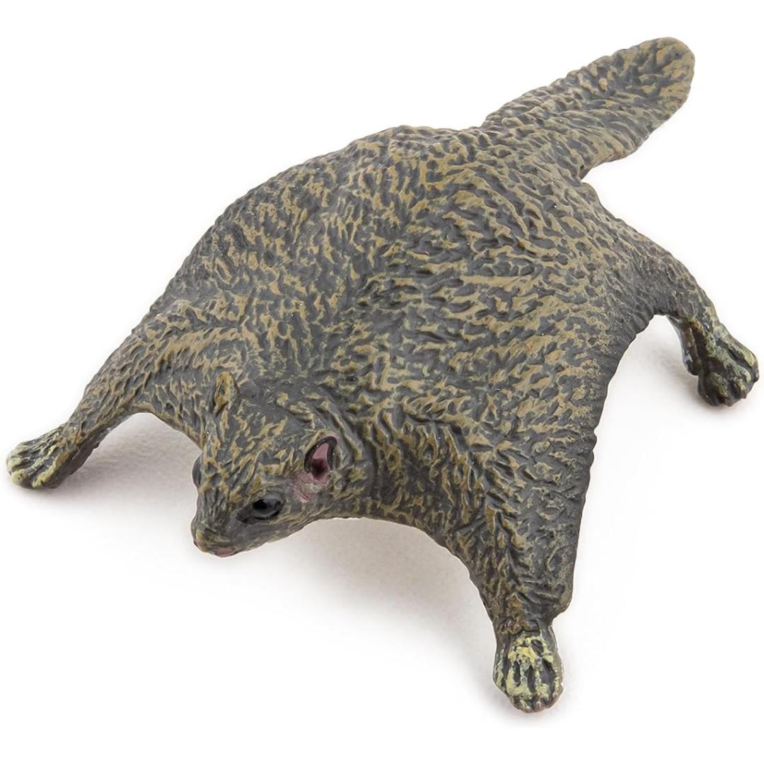 Flying Squirrel Wild Animal Figure - Hand Painted & Collectible Toy - Papo 50296