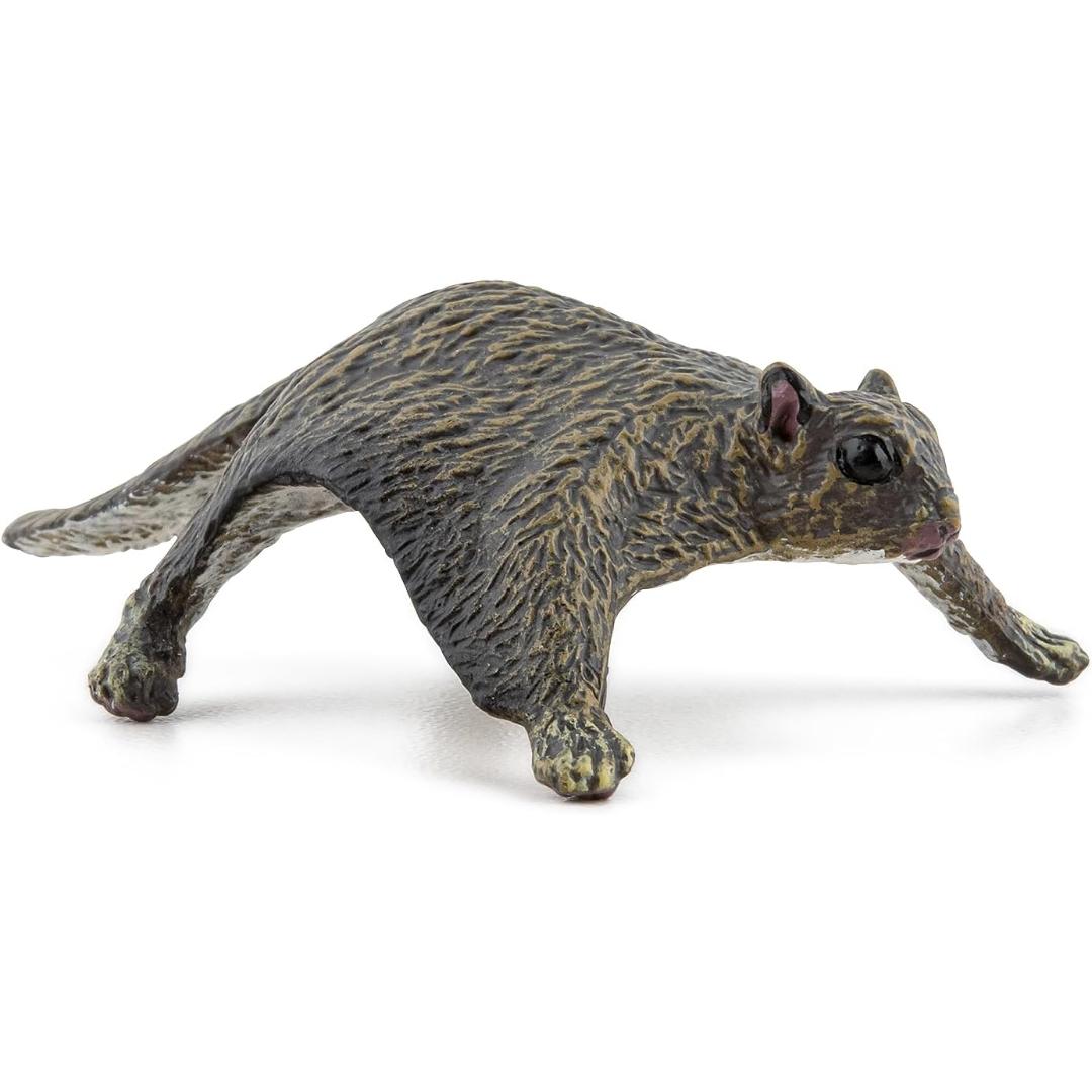 Flying Squirrel Wild Animal Figure - Hand Painted & Collectible Toy - Papo 50296