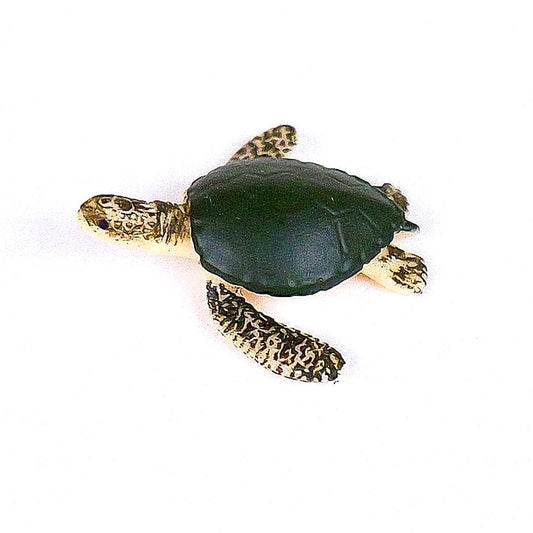 Adult Sea Turtle Good Luck Minis Figure - Hand Painted & Collectible Sea Turtle - Safari Ltd