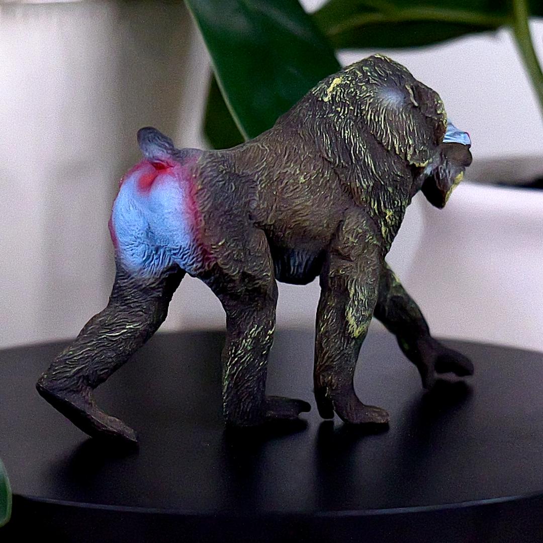 Mandrill Monkey Figure - Hand Painted & Collectible Toy - Papo 50121