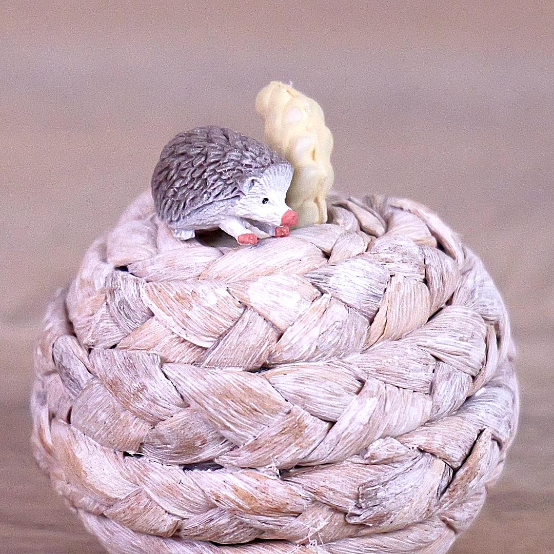 Hedgehog Good Luck Minis Figure - Hand Painted & Collectible Miniature Figurine - Safari Ltd