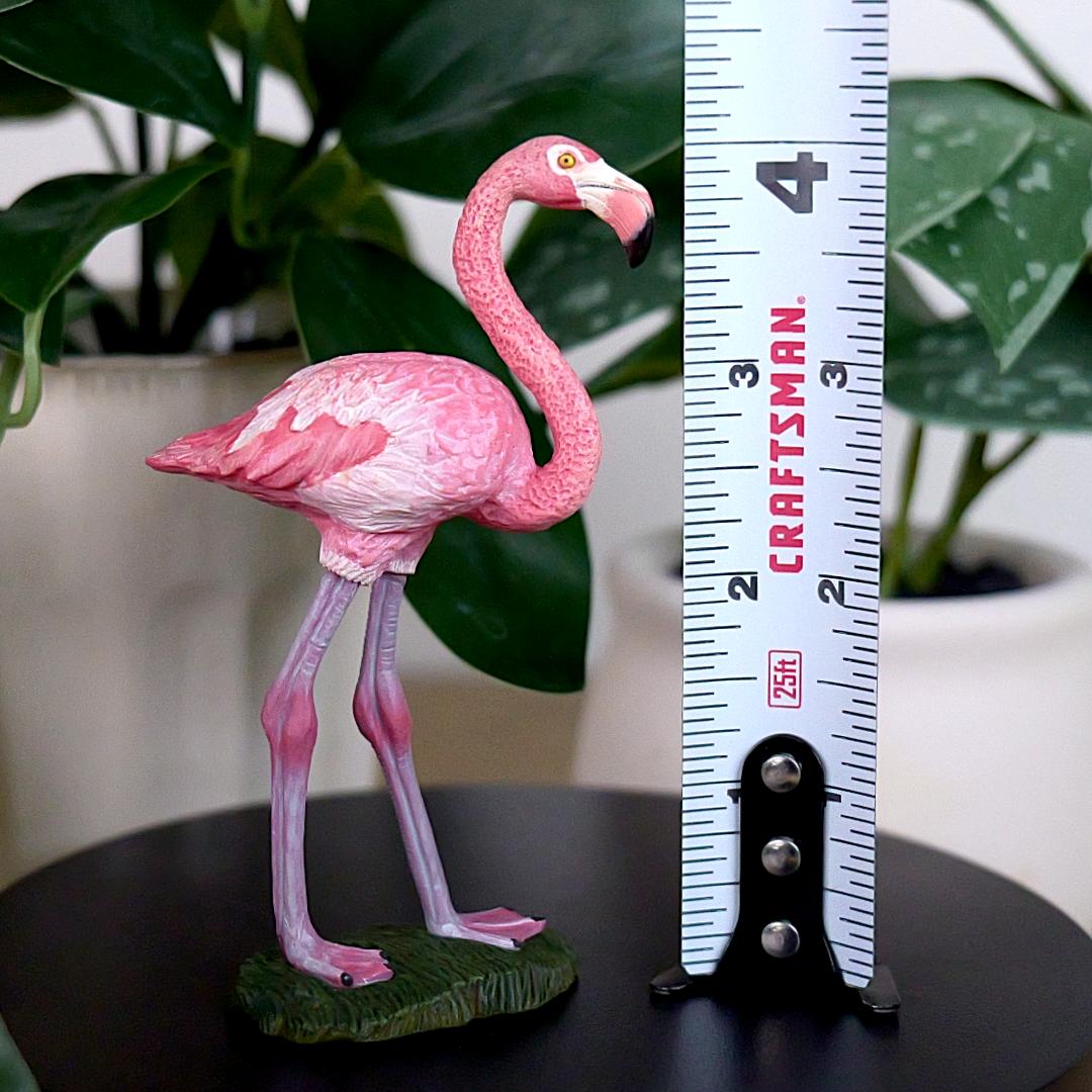Greater Flamingo Bird Figure - Hand Painted & Collectible Toy - Papo 50187