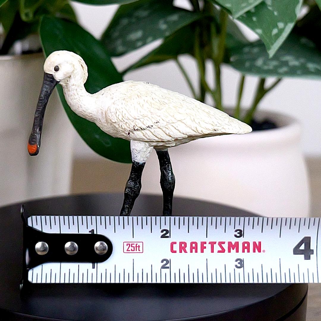Eurasian Spoonbill Figure - Hand Painted & Collectible Bird Figurine - Papo 50279