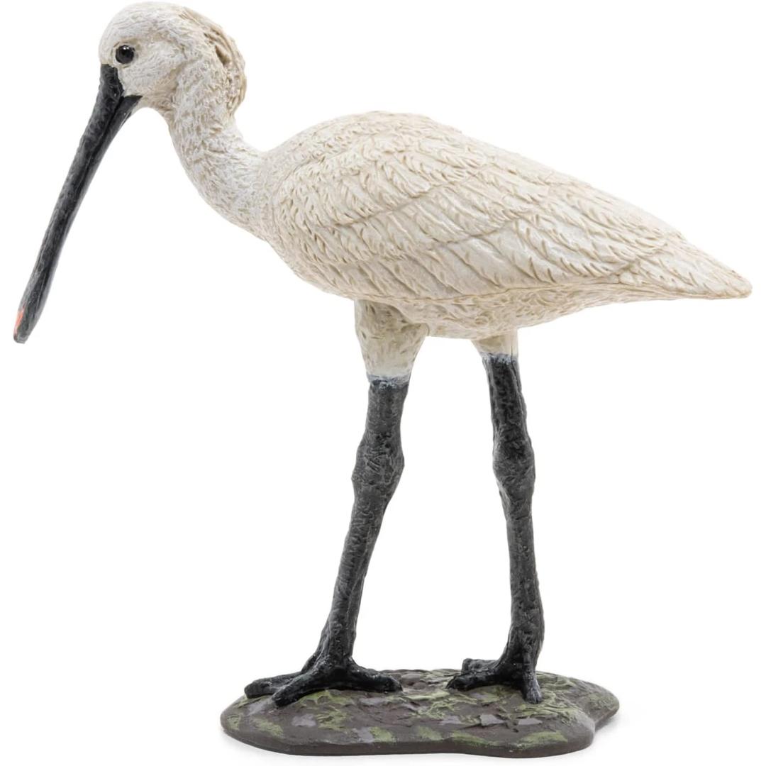Eurasian Spoonbill Figure - Hand Painted & Collectible Bird Figurine - Papo 50279