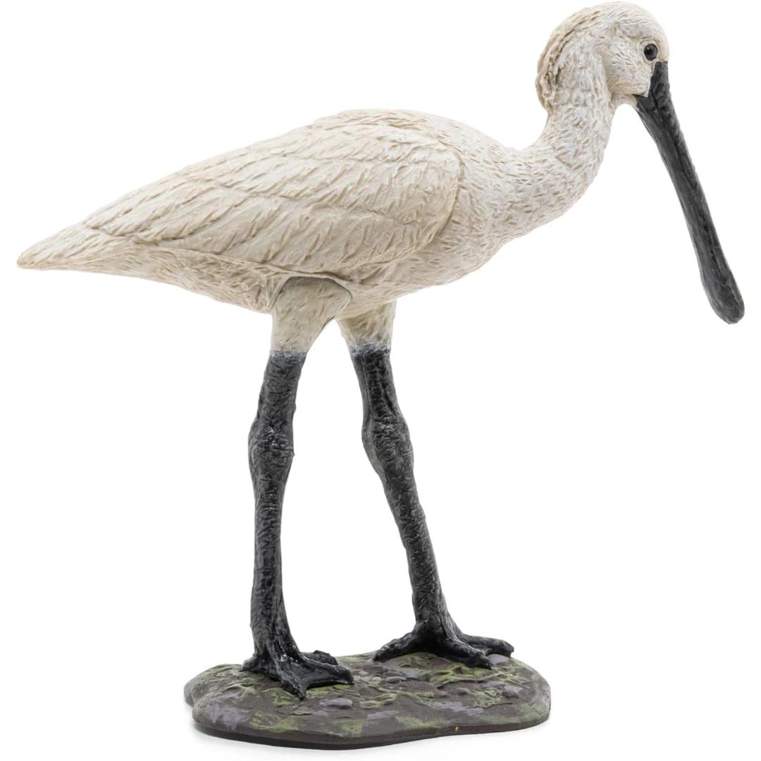 Eurasian Spoonbill Figure - Hand Painted & Collectible Bird Figurine - Papo 50279