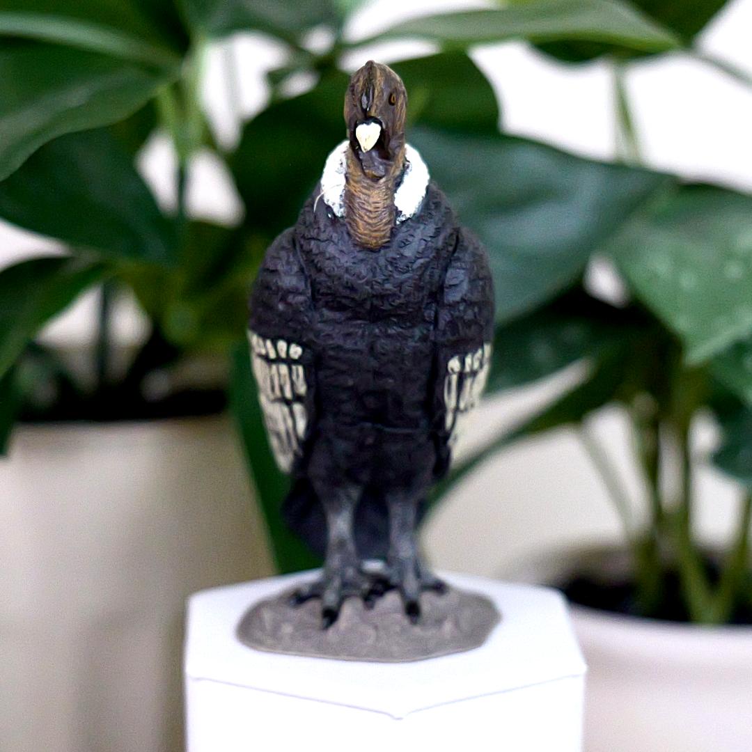 Condor Bird Figure - Hand Painted & Collectible Toy Figurine - Papo 50293