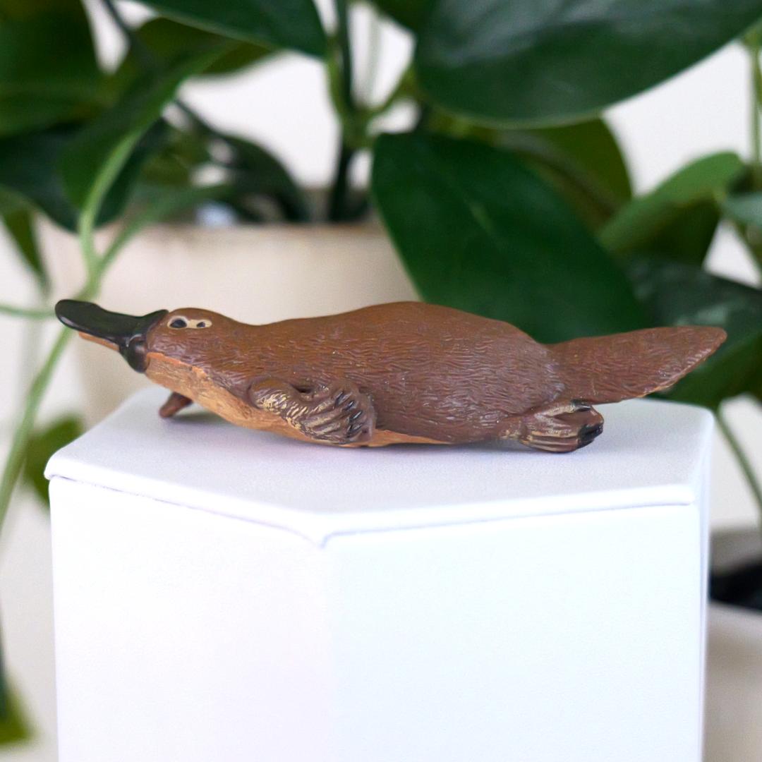 Platypus Animal Figure - Hand Painted & Collectible Nature Toy Figurine - Papo 56011