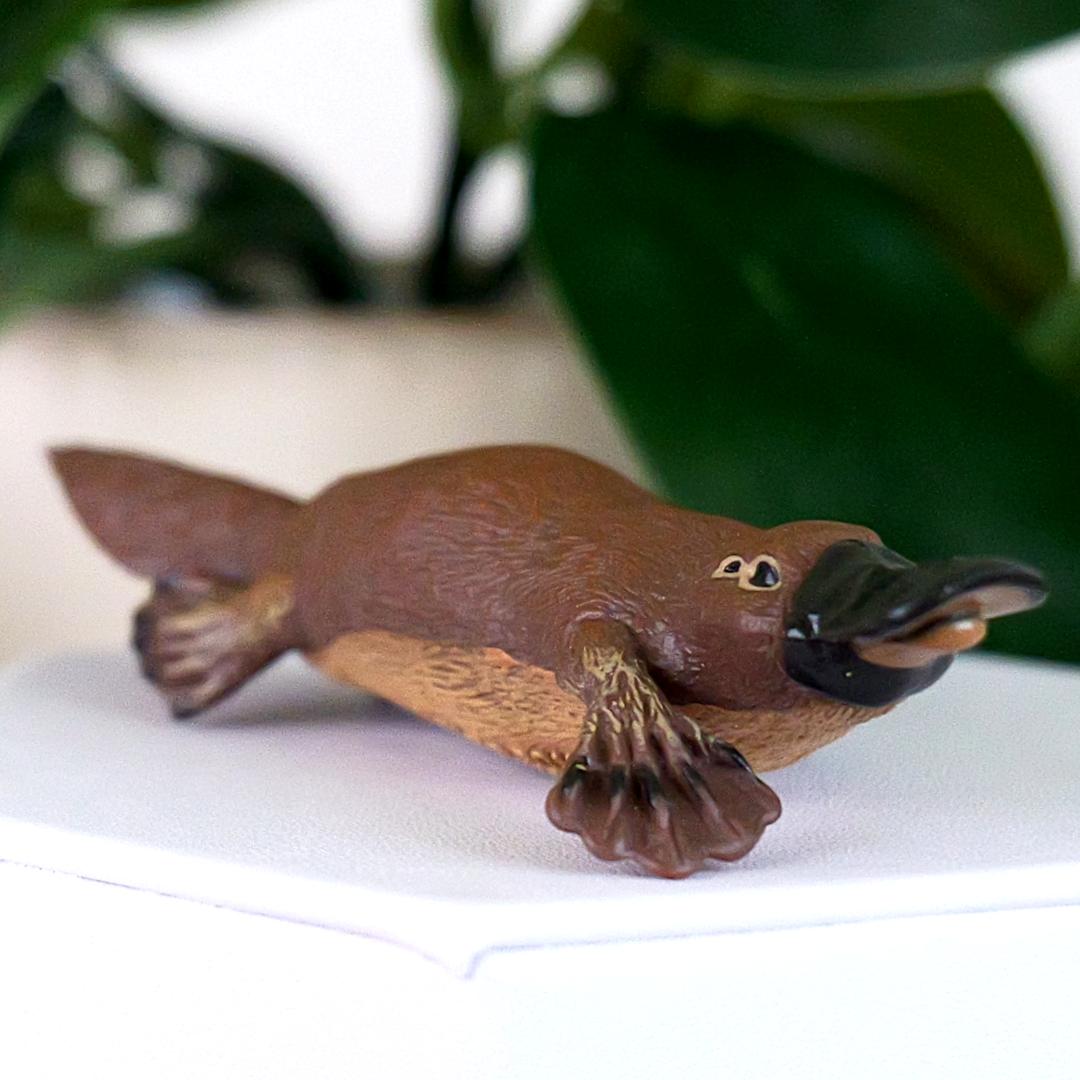 Platypus Animal Figure - Hand Painted & Collectible Nature Toy Figurine - Papo 56011