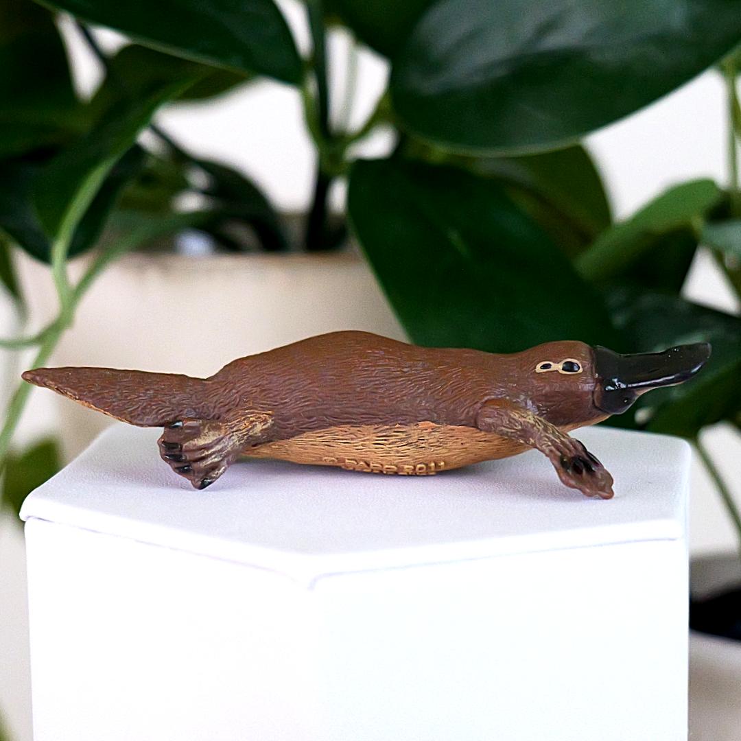 Platypus Animal Figure - Hand Painted & Collectible Nature Toy Figurine - Papo 56011