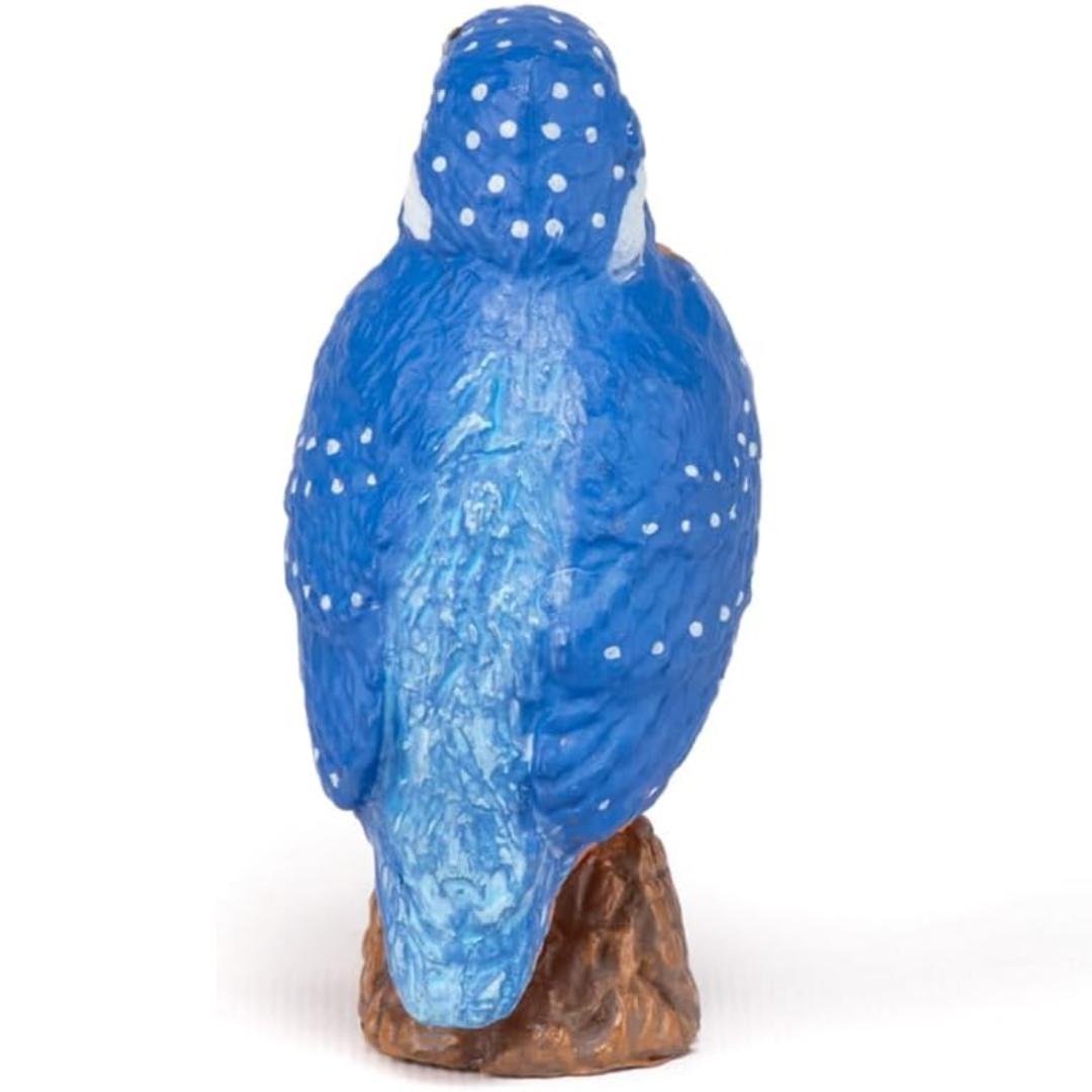 Common Kingfisher Bird Figurine - Hand Painted Wild Animal Toy Figure - Papo 50246