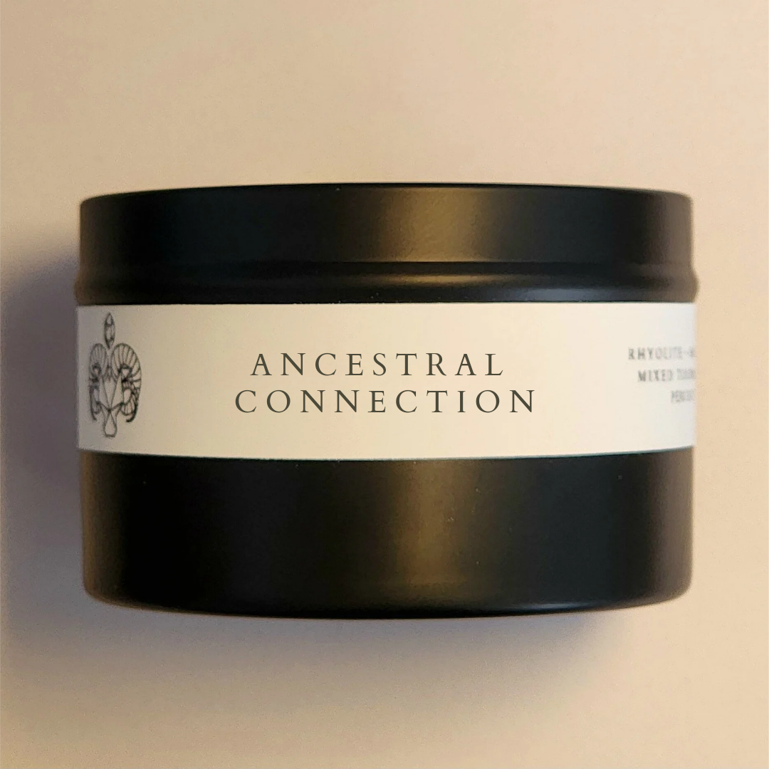 Ancestral Connection - Cedarwood and Patchouli Scented - 8oz Soy Crystal Candle
