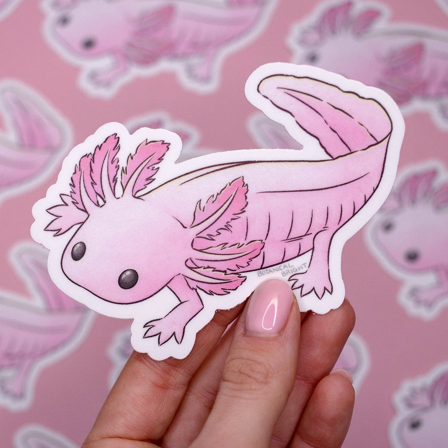 Axolotl Sticker - Waterproof Vinyl