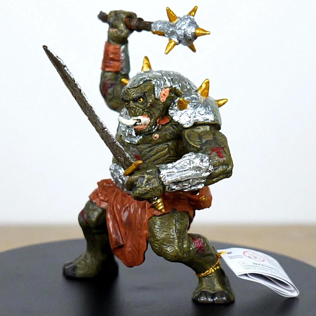Giant Ork with Saber - Hand Painted & Collectible Fantasy Toy - Papo 38996