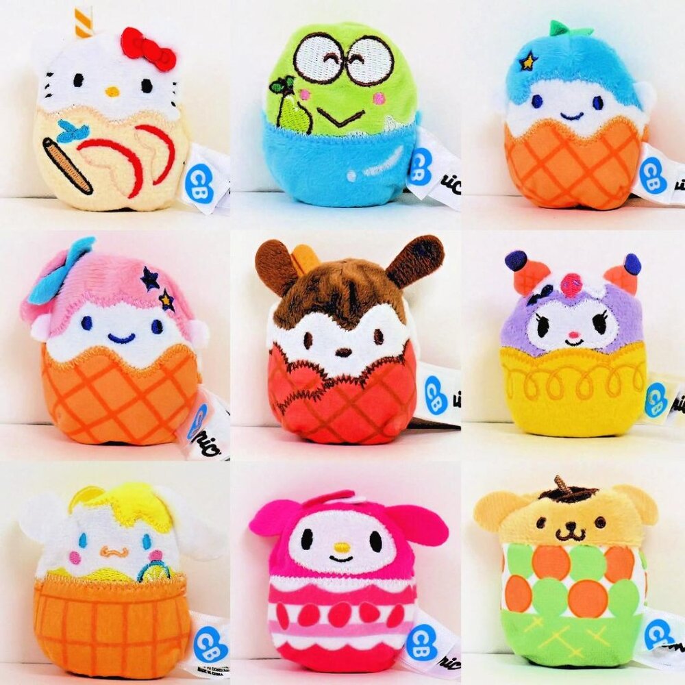 Hello Kitty and Friends Cutie Beans Series 3 - Cinnamoroll with Pink Clip Case