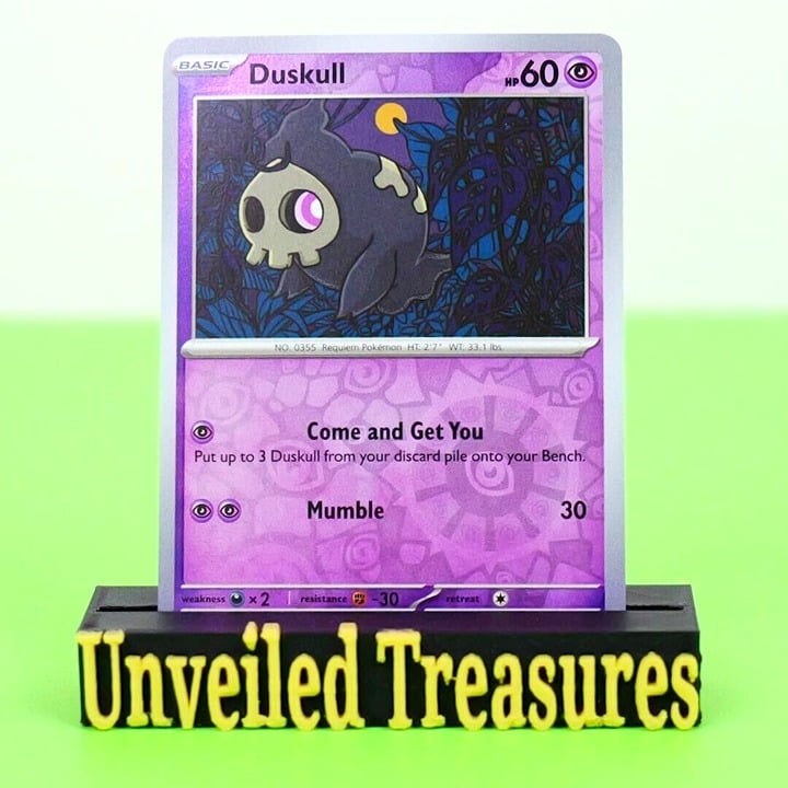 Duskull - Reverse Holo - Pokemon TCG Prismatic Evolutions #035/131