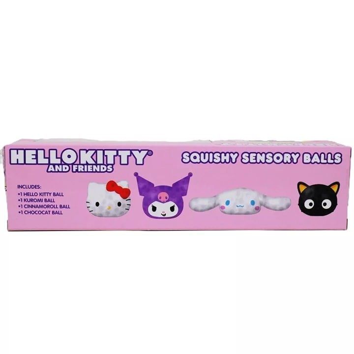 Hello Kitty and Friends Squishy Sensory & Stress Balls - 4 Pack