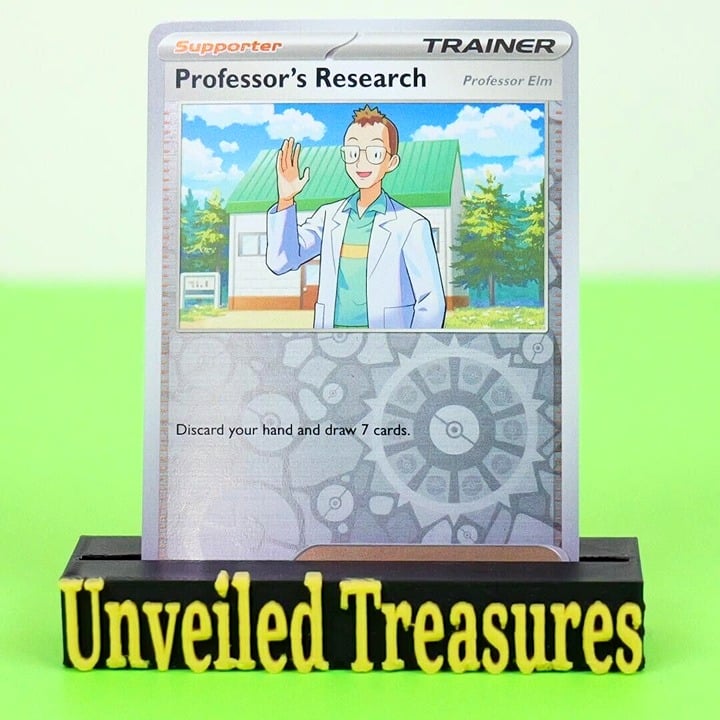 Professor's Research - Reverse Holo - Pokemon TCG Prismatic Evolutions #123/131