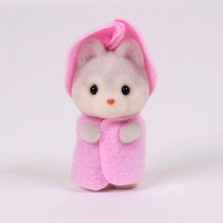 Calico Critters Husky Boy Triplet Baby