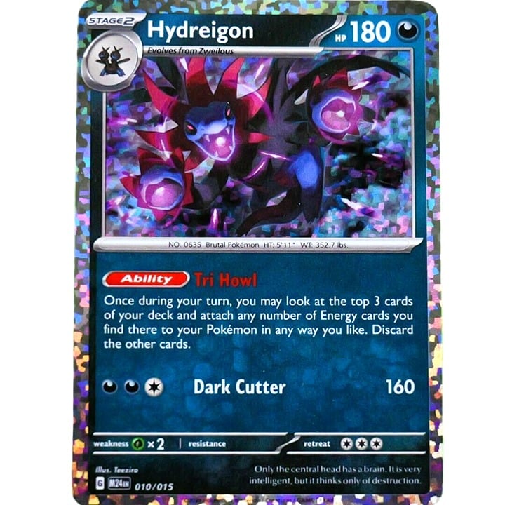 Hydreigon - Holo - Pokemon TCG McDonald's 2024 Promo #010/015