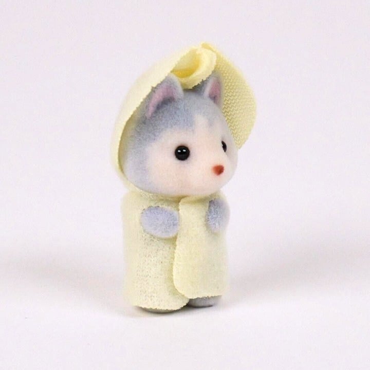 Calico Critters Husky Girl Triplet Baby