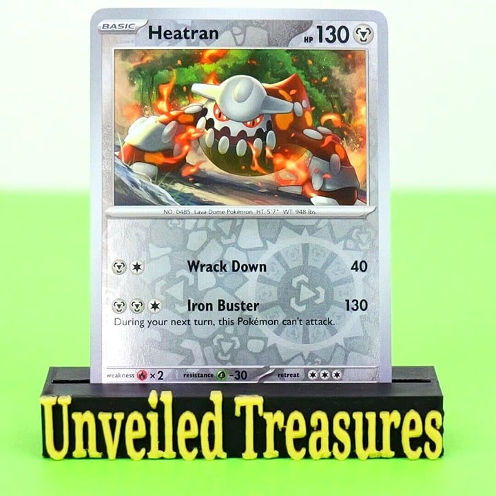 Heatran - Reverse Holo - Pokemon TCG Prismatic Evolutions #068/131