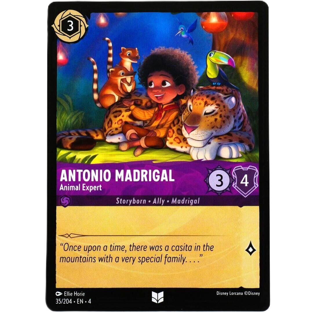 Antonio Madrigal Animal Expert - Disney Lorcana TCG Ursula's Return #35/204