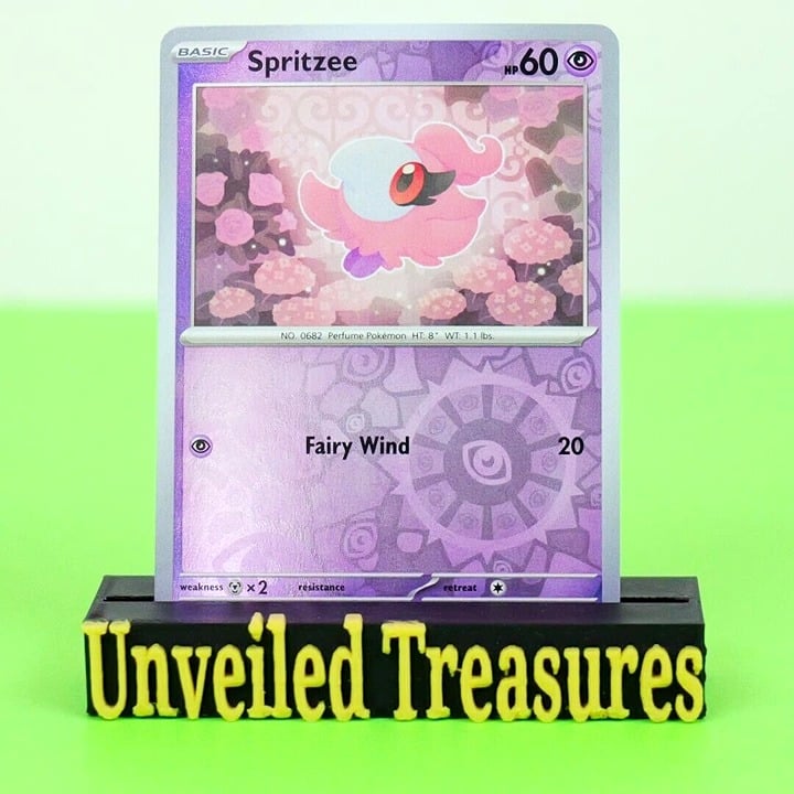 Spritzee - Reverse Holo - Pokemon TCG Prismatic Evolutions #038/131