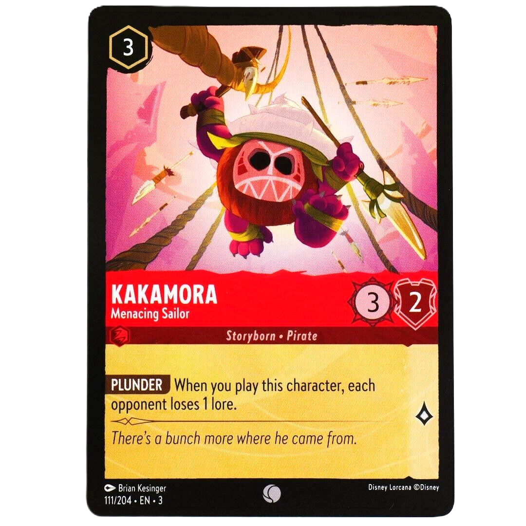 4x Kakamora Menacing Sailor - Disney Lorcana TCG Into the Inklands #111/204