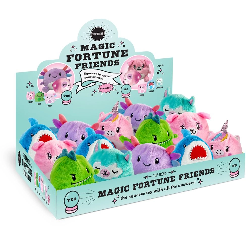Magic Fortune Friends- Squishy Waterball Toy Plush - Animals - *You Choose*