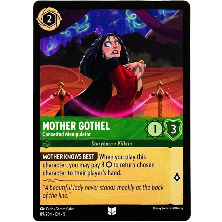 Mother Gothel Conceited Manipulator - Disney Lorcana Shimmering Skies #89/204